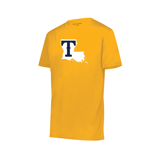[222818.025.S-LOGO2] Men's Movement Dri Fit Shirt (Adult S, Athletic Gold, Logo 2)