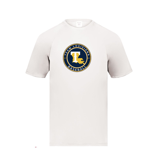 [2790.005.S-LOGO1] Men's Smooth Sport T-Shirt (Adult S, White, Logo 1)