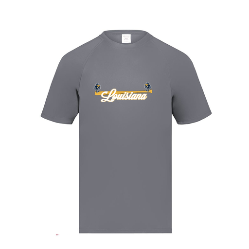 [2790.059.S-LOGO3] Men's Smooth Sport T-Shirt (Adult S, Gray, Logo 3)