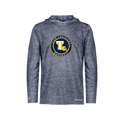 [CUS-DFW-CHGHOOD-PER-LSL-NVY-YS-LOGO1] Youth Charge Hoodie (Youth S, Navy, Logo 1)