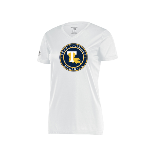 [222820.005.S-LOGO1] Ladies Movement Dri Fit Shirt (Female Adult S, White, Logo 1)